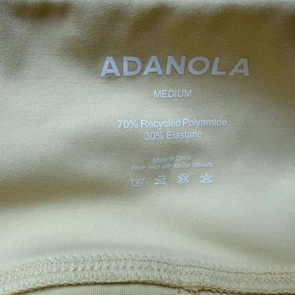 Adanola Ultimate Set — Butter Yellow Tank Bra & A-Line Skirt (NWT, Size M/L) 320 - Picture 6 of 11